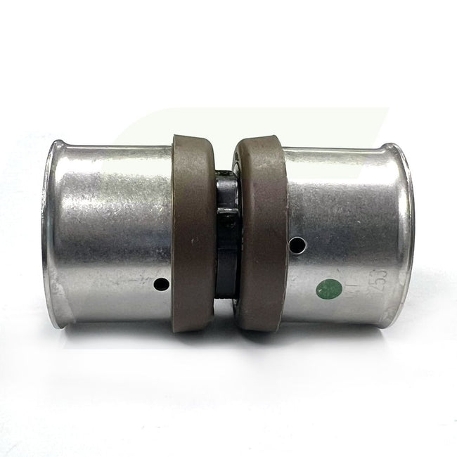 49407 - 1-1/4" PureFlow Press Coupling Zero Lead - Press x Press
