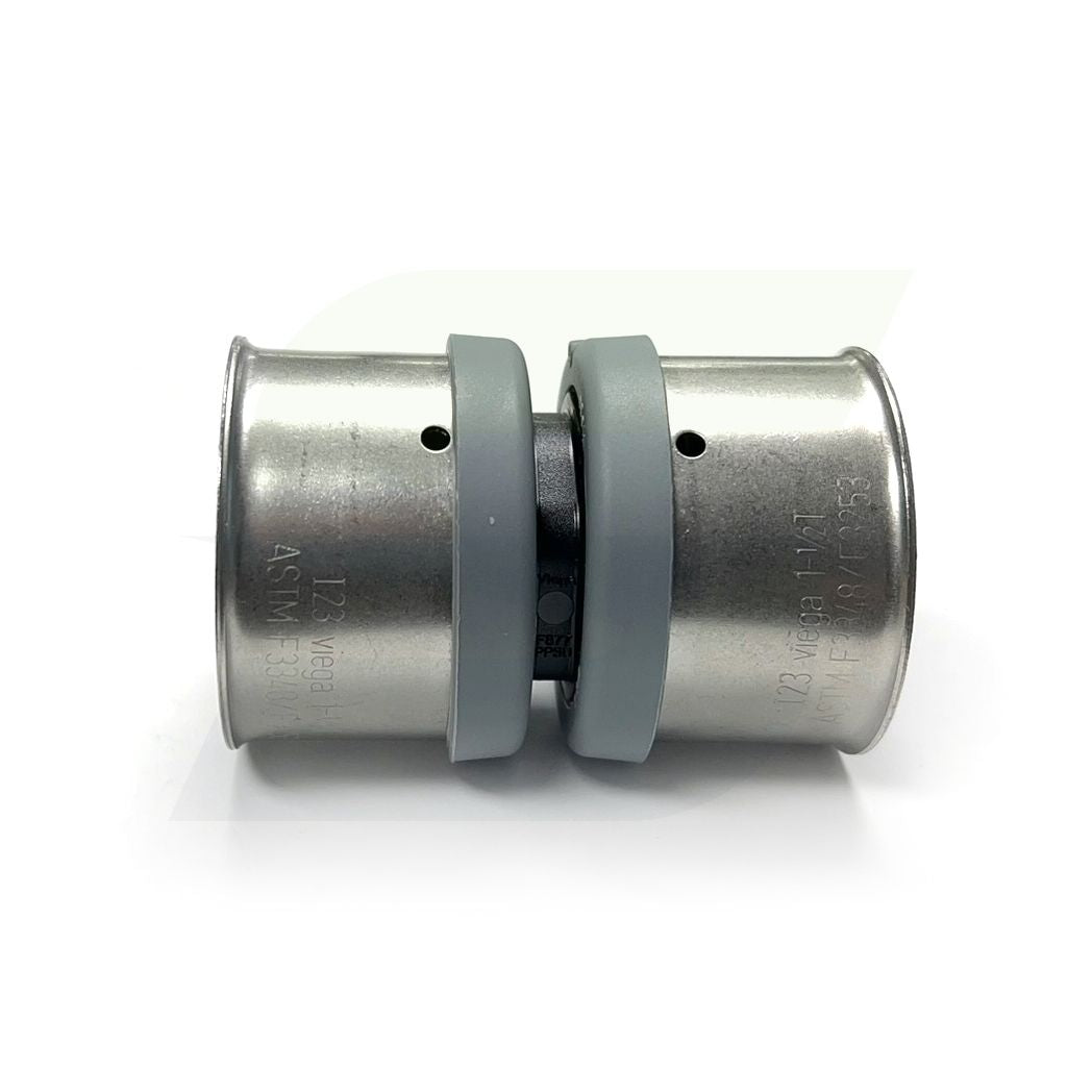 49408 - 1-1/2" PureFlow Press Coupling Zero Lead - Press x Press