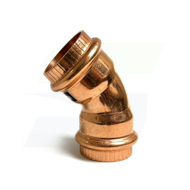 77028 - 1 in x 1 in. Copper 45 Degree Elbow