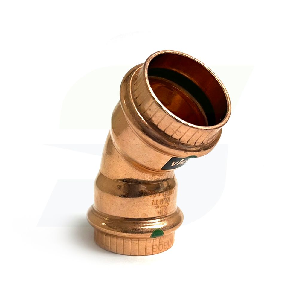 77028 - 1 in x 1 in. Copper 45 Degree Elbow