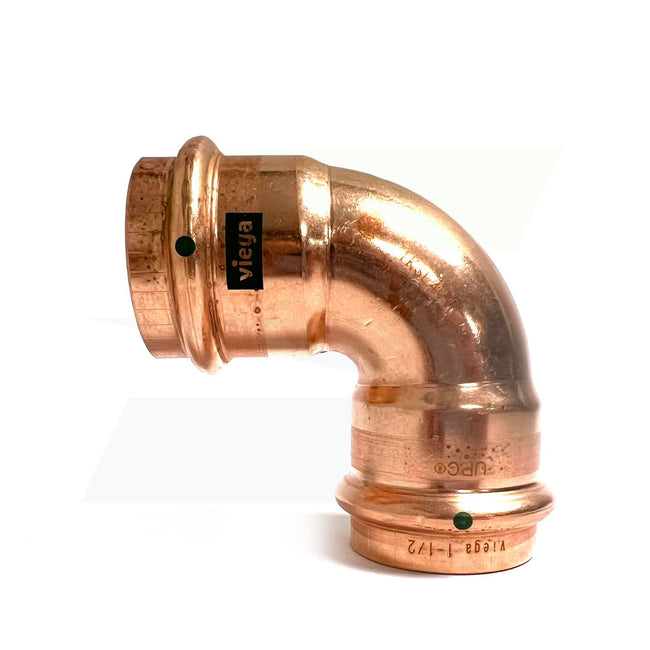77037 - Copper 90 Degree Elbow 1-1/2"
