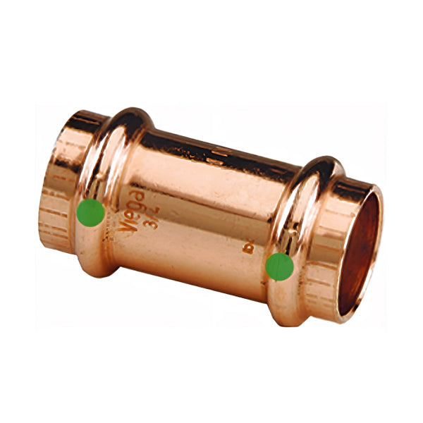 78052 - Copper Coupling with Stop, 3/4"