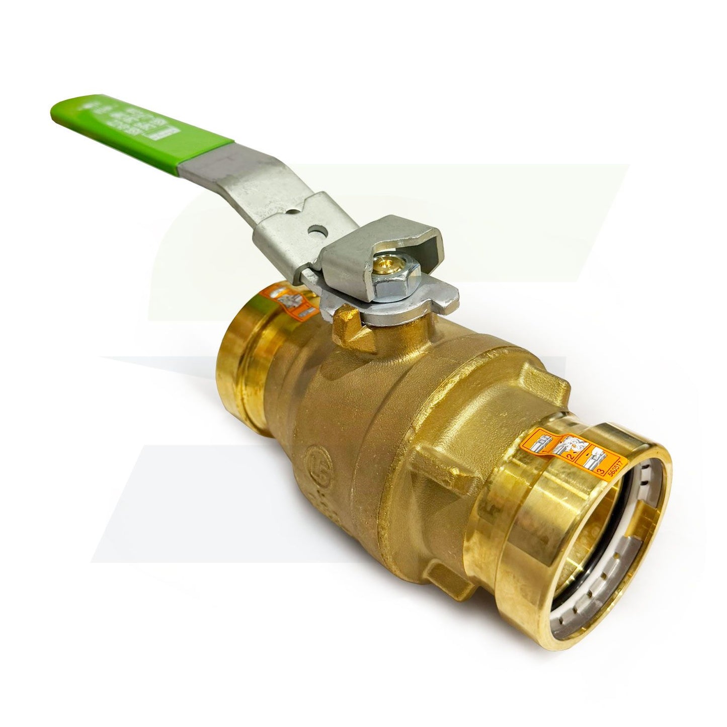 78300 - 2-1/2" ProPress x ProPress Lead-Free Bronze Ball Valve - Locking Lever