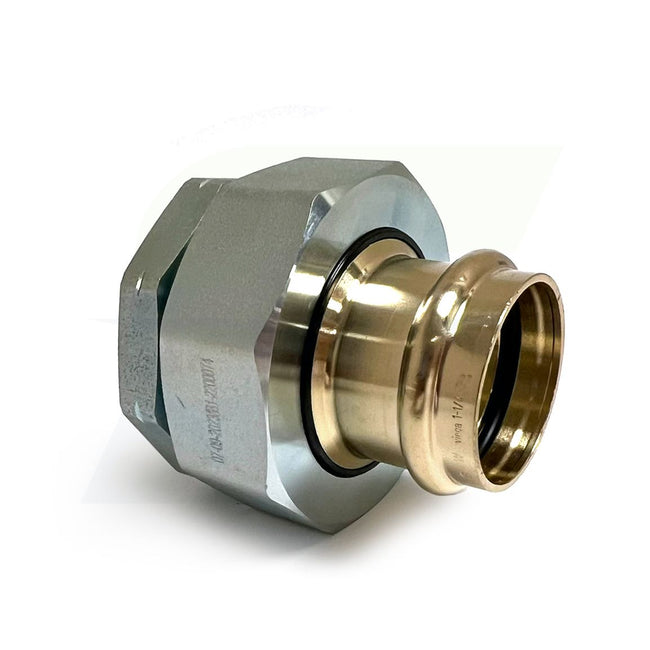 79170 - 1-1/4" ProPress Bronze Di-electric Union (P x FNPT), Lead Free