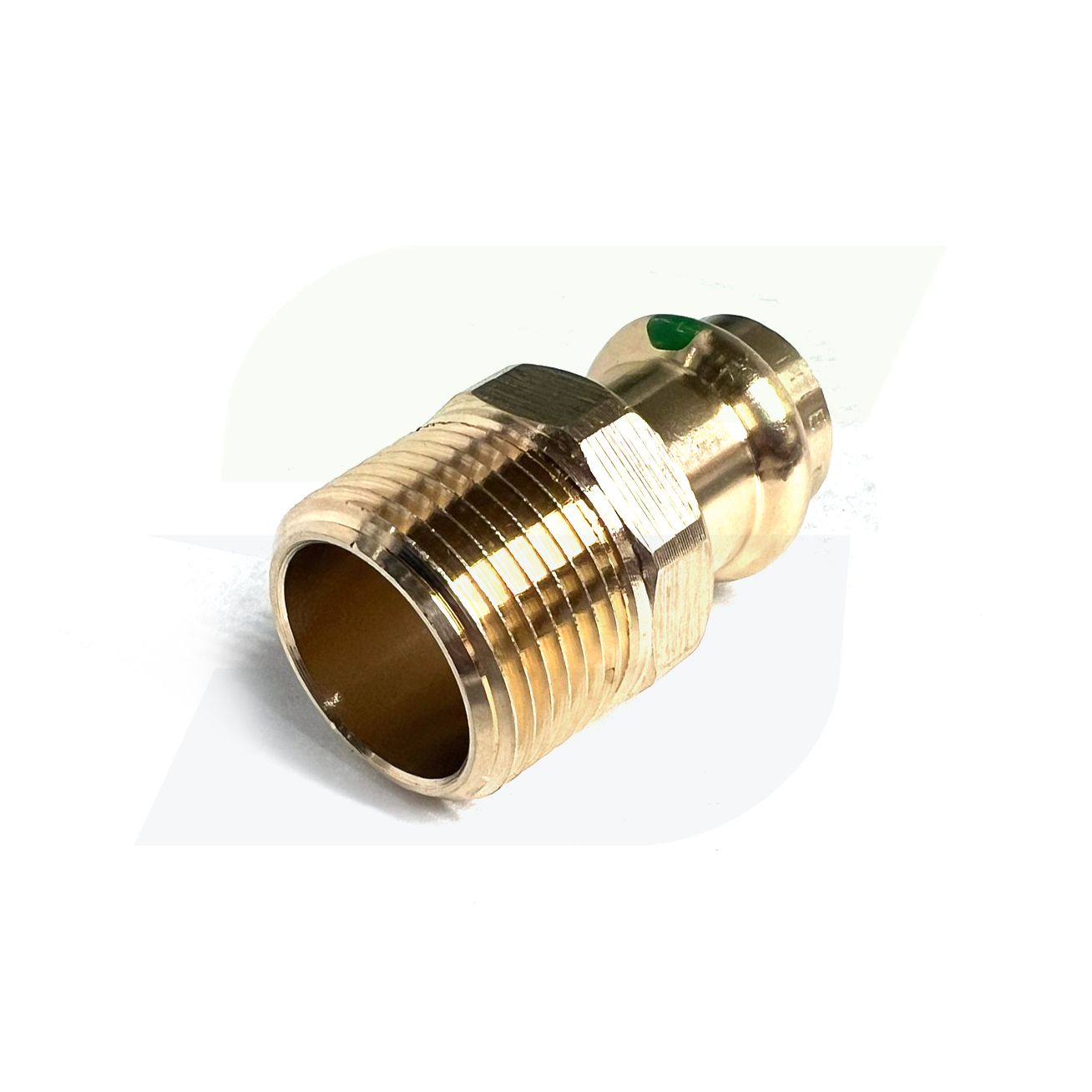 79220 - Propress Zero Lead Bronze Adapter with Male 1/2" x 3/4" P x Male NPT