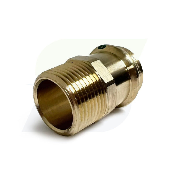 79260 - 1-1/4" ProPress Zero Lead Bronze Male NPT Adapter