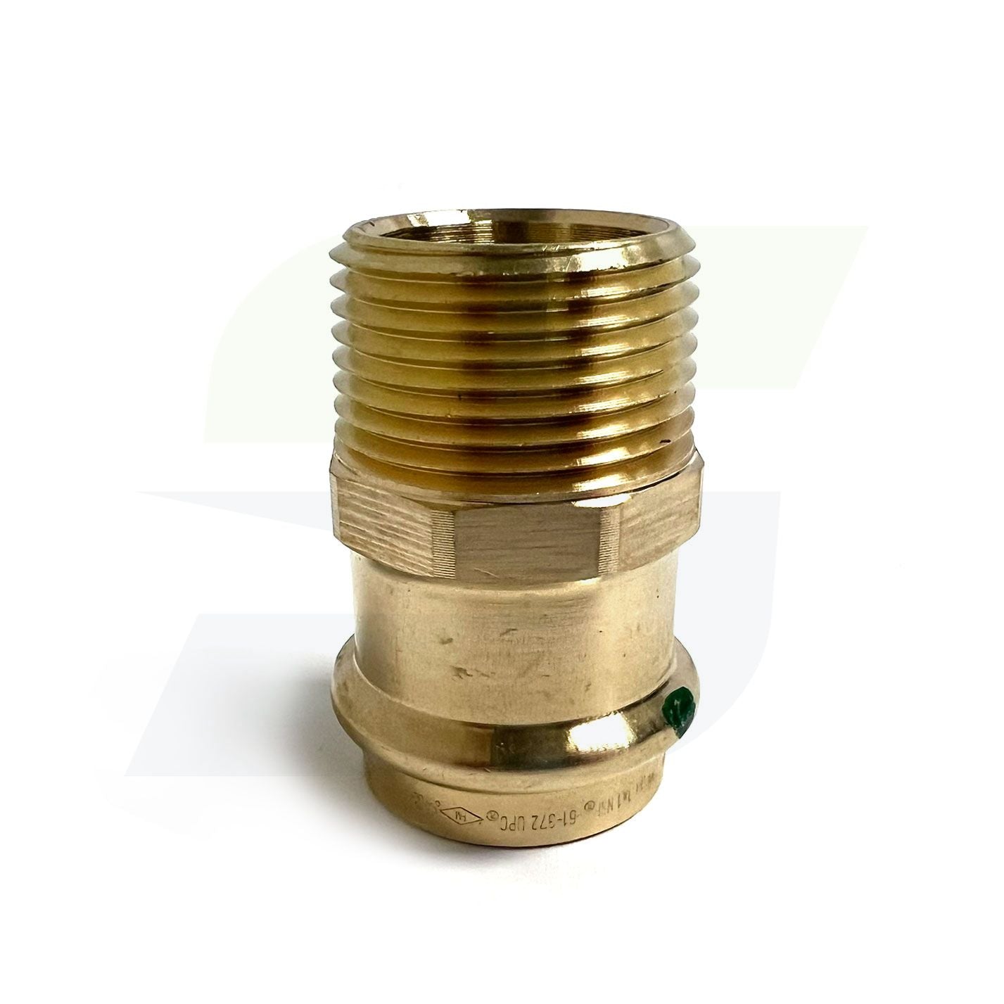 79260 - 1-1/4" ProPress Zero Lead Bronze Male NPT Adapter