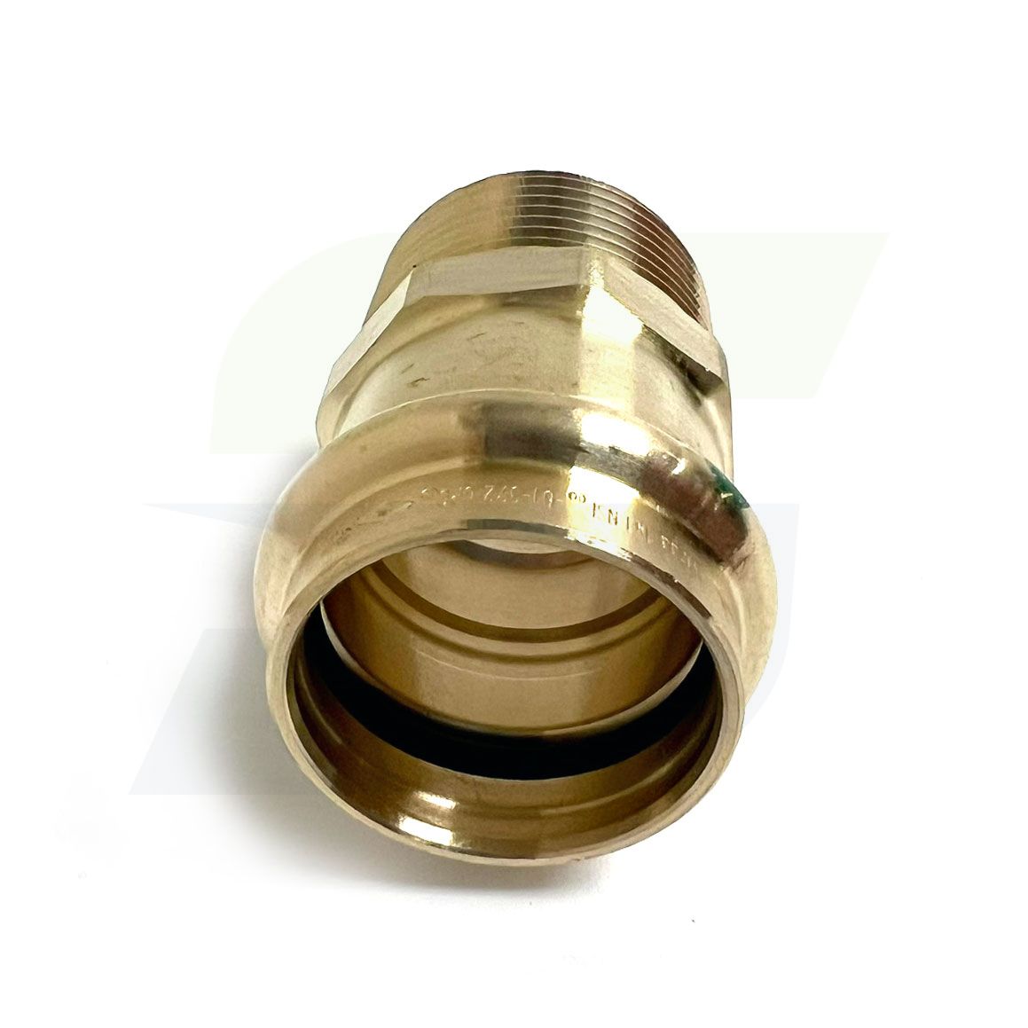 79260 - 1-1/4" ProPress Zero Lead Bronze Male NPT Adapter