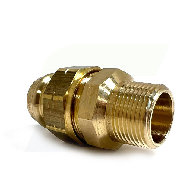 79735 - ProPress Zero Lead Bronze Union with Male 3/4" by 3/4" P x Male NPT