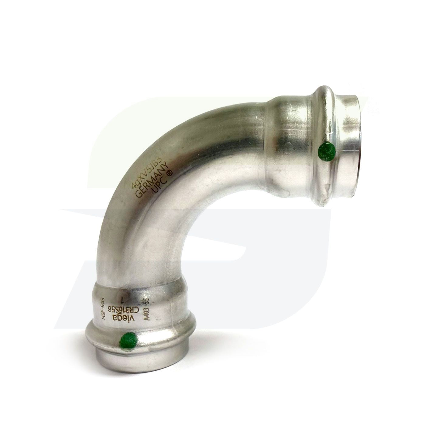 80410 - 1" ProPress 316 Stainless Steel 90 Degree Elbow w/ EPDM Seal