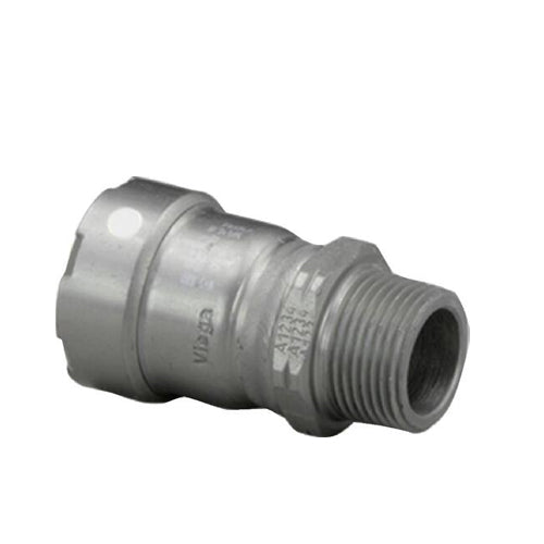 84255 - 1" MegaPress x 1" MPT Adapter - Carbon Steel - Zinc-Nickel Coating