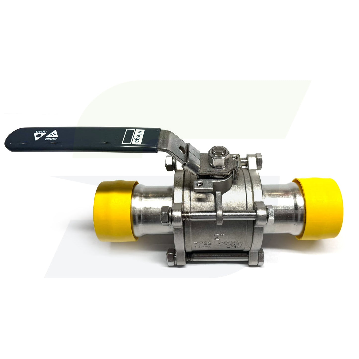 85138 - 2" ProPress 316 Stainless Steel 3-Piece Ball Valve
