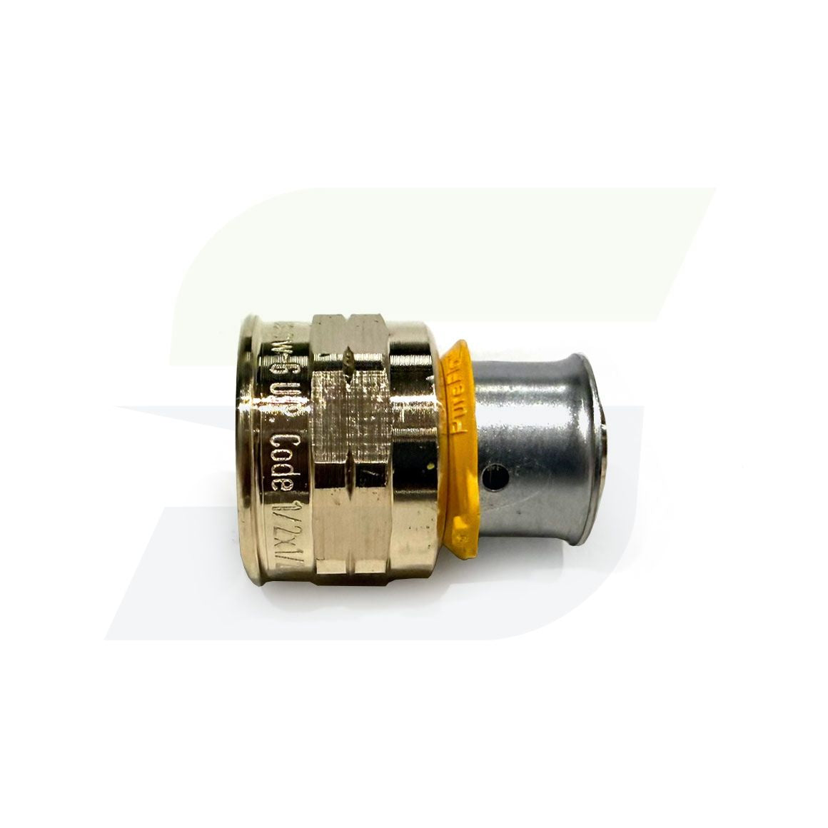 91520 - 1/2" PureFlow Press x 1/2" FPT Bronze Female Adapter - Lead Free