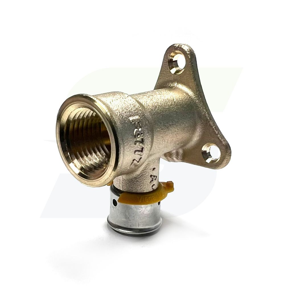 94520 - 1/2" PureFlow Press x 1/2" FPT Bronze Drop Ear Elbow - Lead Free