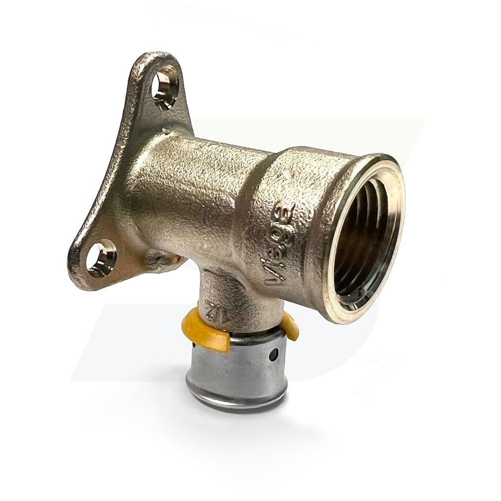 94520 - 1/2" PureFlow Press x 1/2" FPT Bronze Drop Ear Elbow - Lead Free