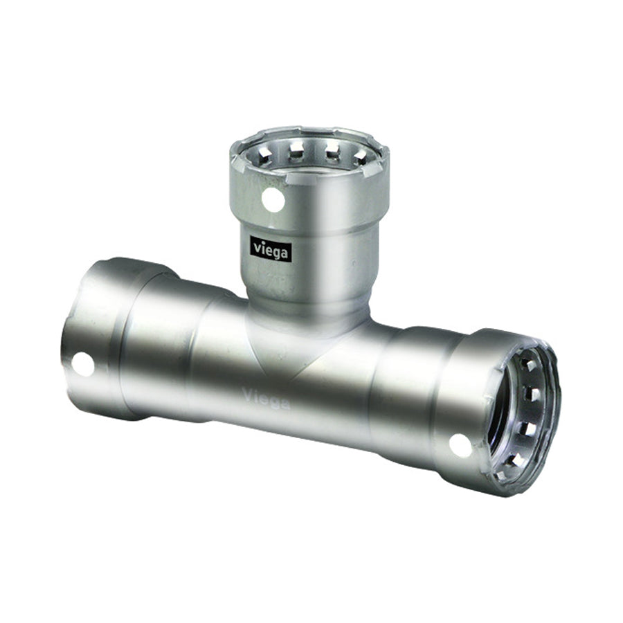 95110 - 3/4" MegaPress Tee - 304 Stainless Steel