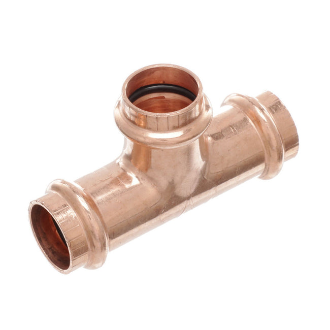 15463 - ProPress Zero Lead Copper Tee with 1-1/2-Inch by 1-Inch by 1-1/2-Inch P x P x P