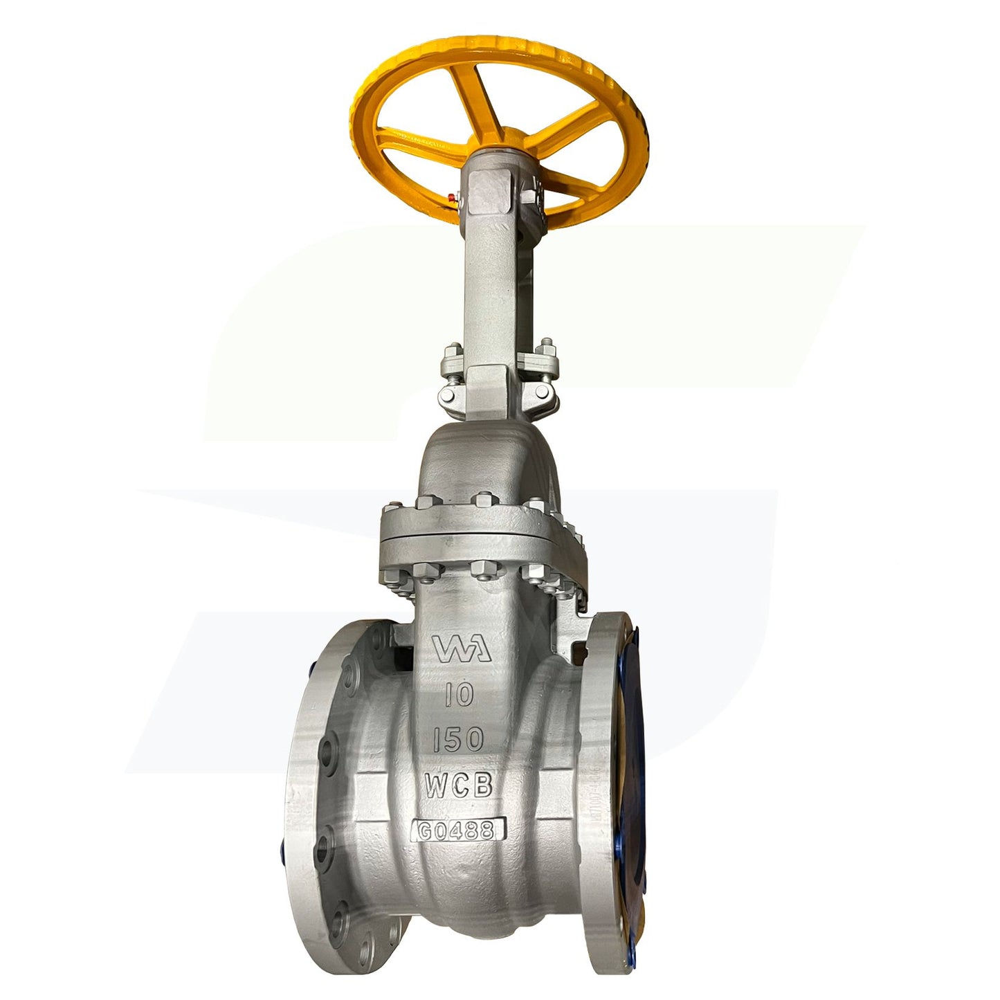 10" Cast Carbon Steel Flange Gate Valve - 150# - Raised Face