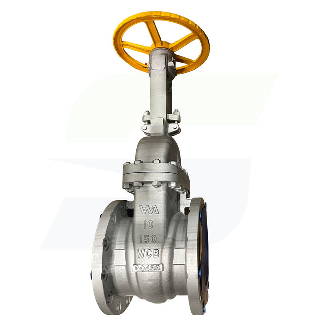 10" Cast Carbon Steel Flange Gate Valve - 150# - Raised Face