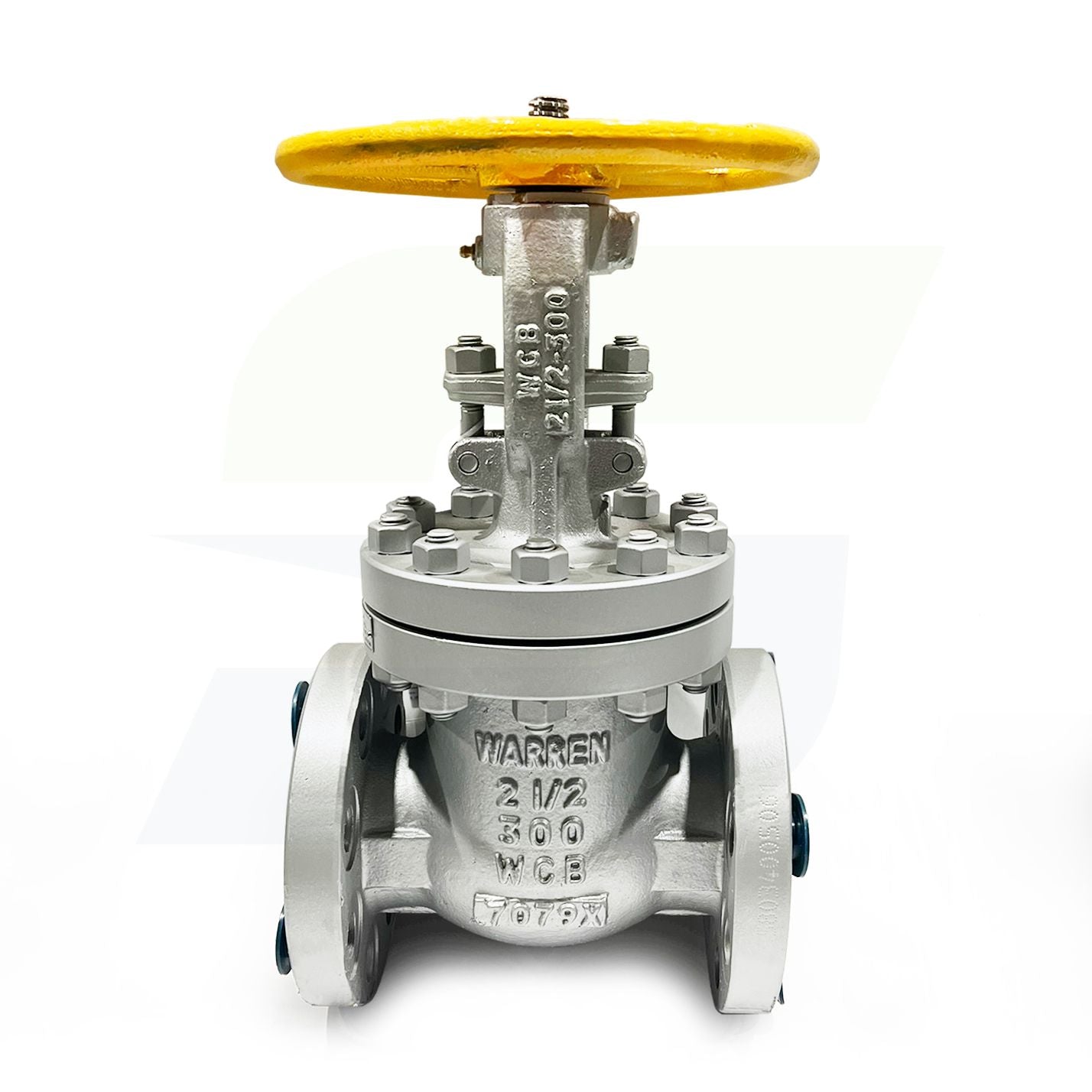 2-1/2" Cast Carbon Steel Flange Gate Valve - 300# - Raised Face