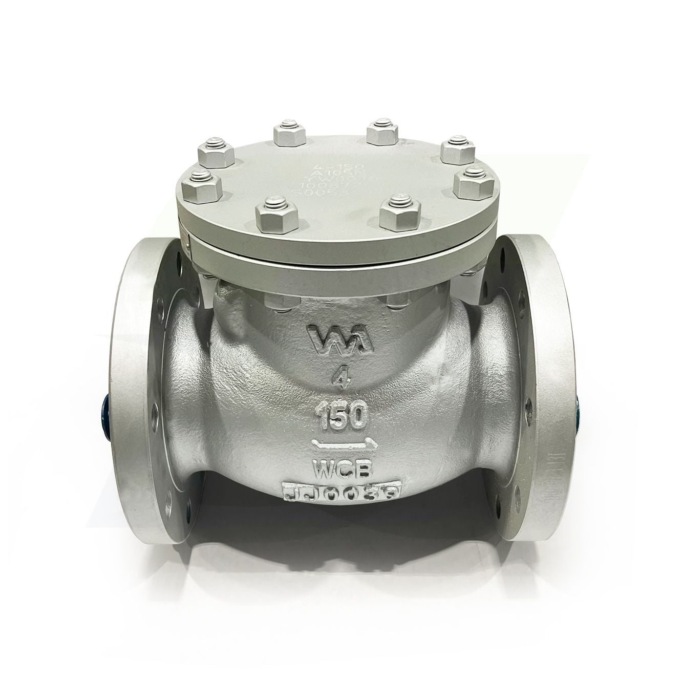 6" Cast Carbon Steel Flanged Swing Check Valve - 150# - Raised Face