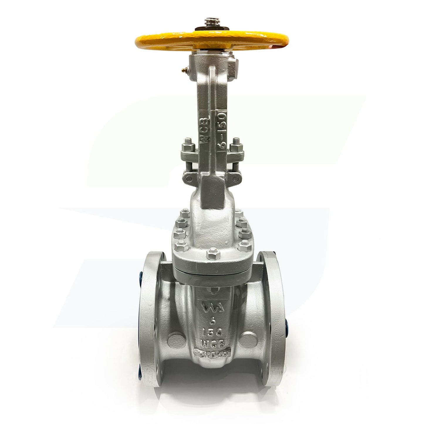 6" Cast Carbon Steel Flanged Gate Valve - 150# - Raised Face