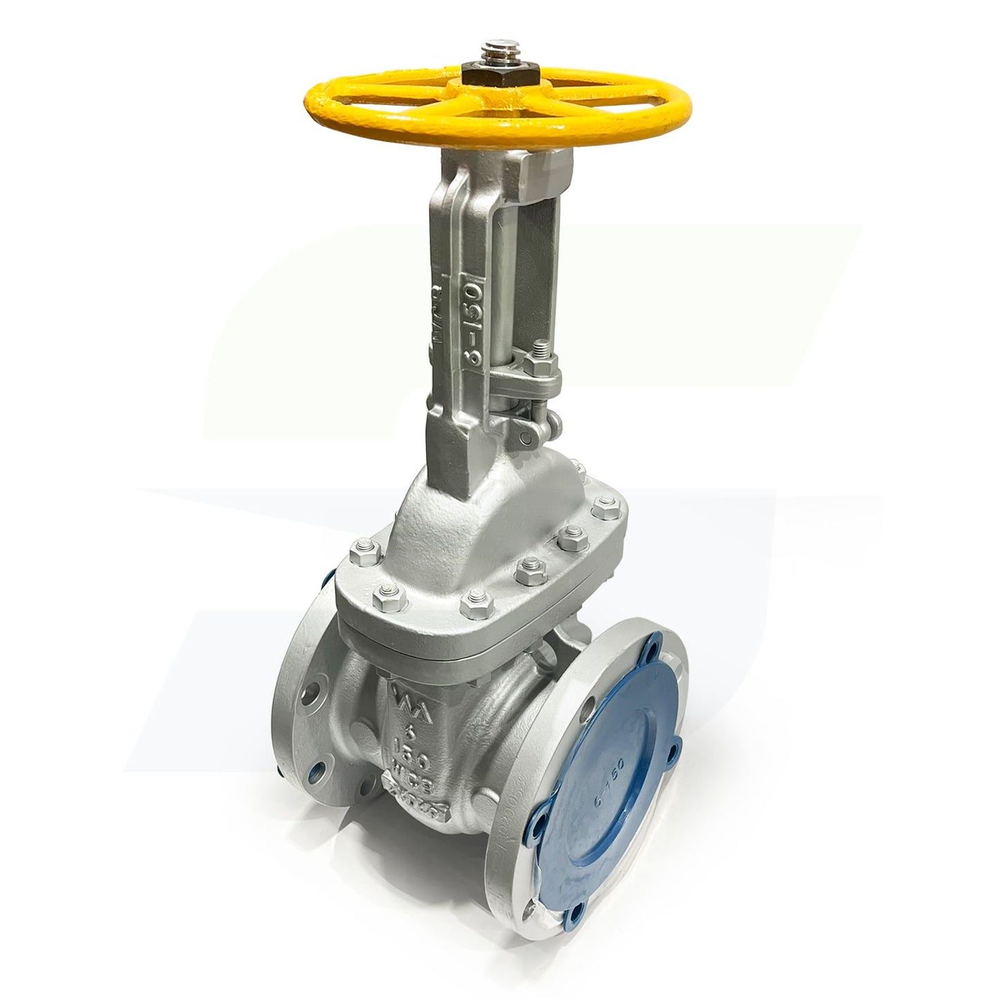 6" Cast Carbon Steel Flanged Gate Valve - 150# - Raised Face