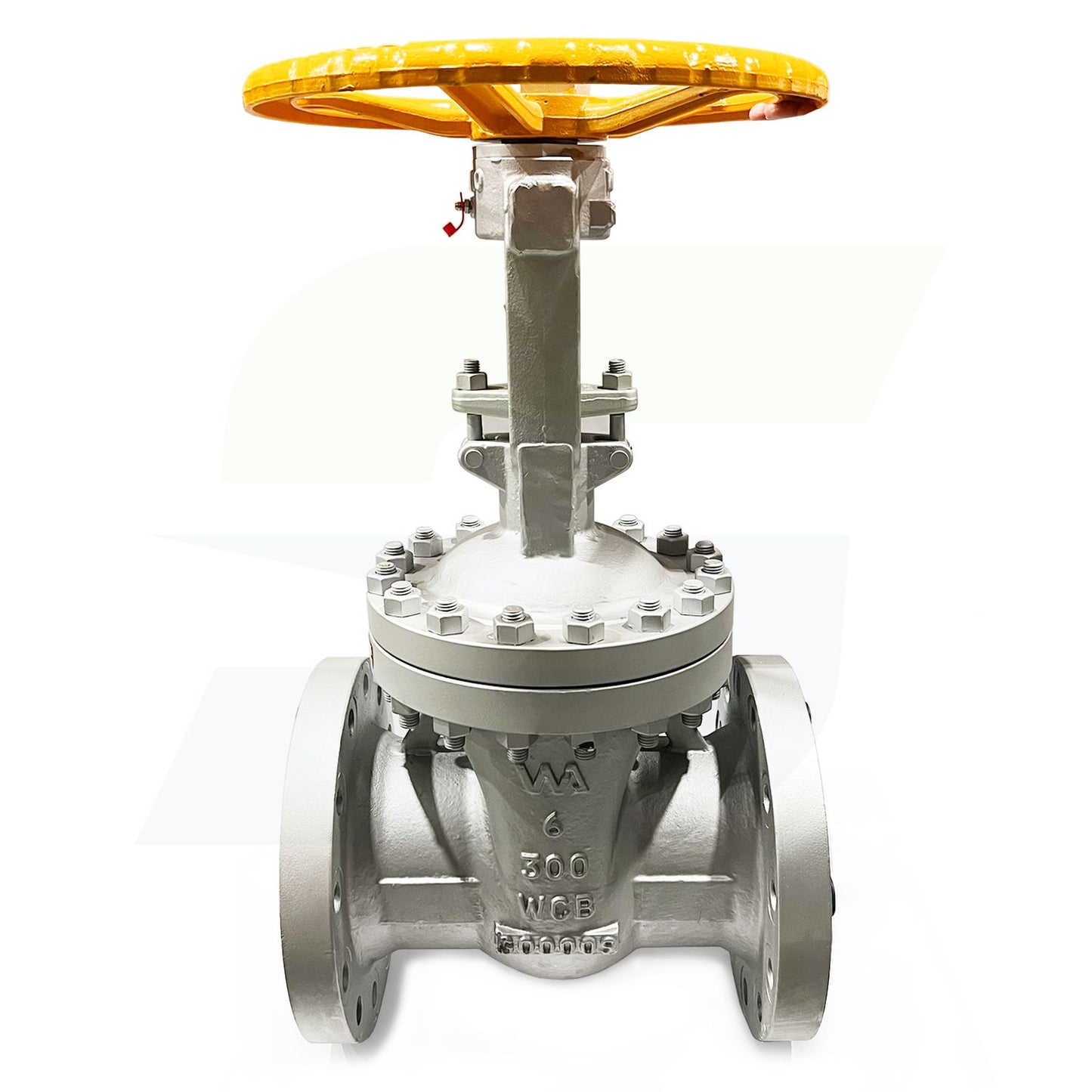 6" Cast Carbon Steel Flange Gate Valve - 300# - Raised Face