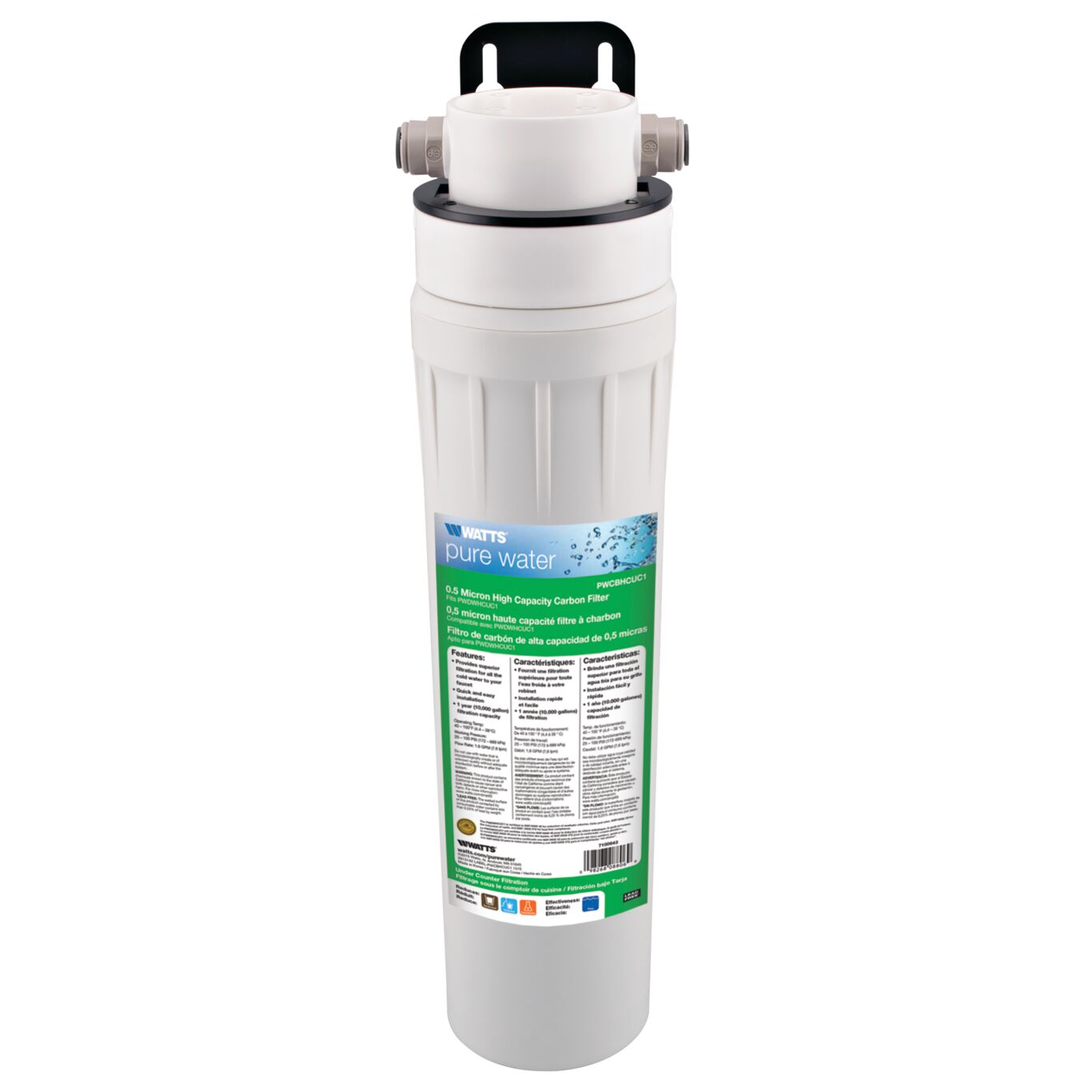 7100643 - 0.5 Micron Replacement Filter Cartridge for PWDWHCUC1 Series