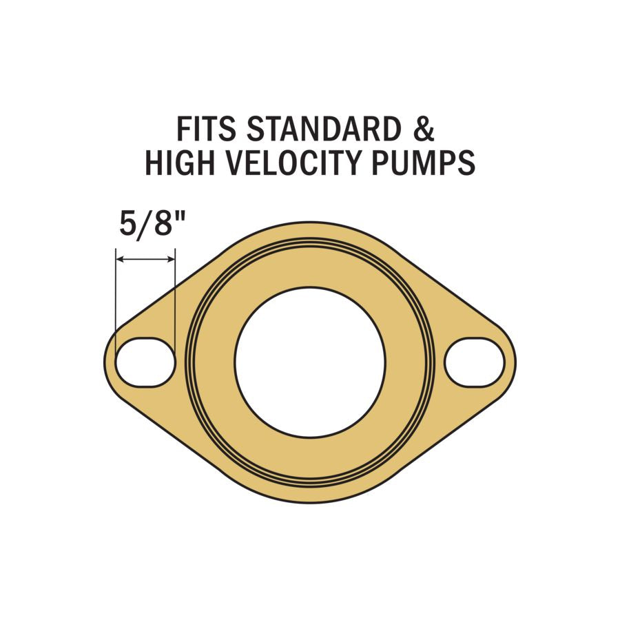 H-13703HV - 3-4" to 1-1/4" Isolator Double Flange Check Valve