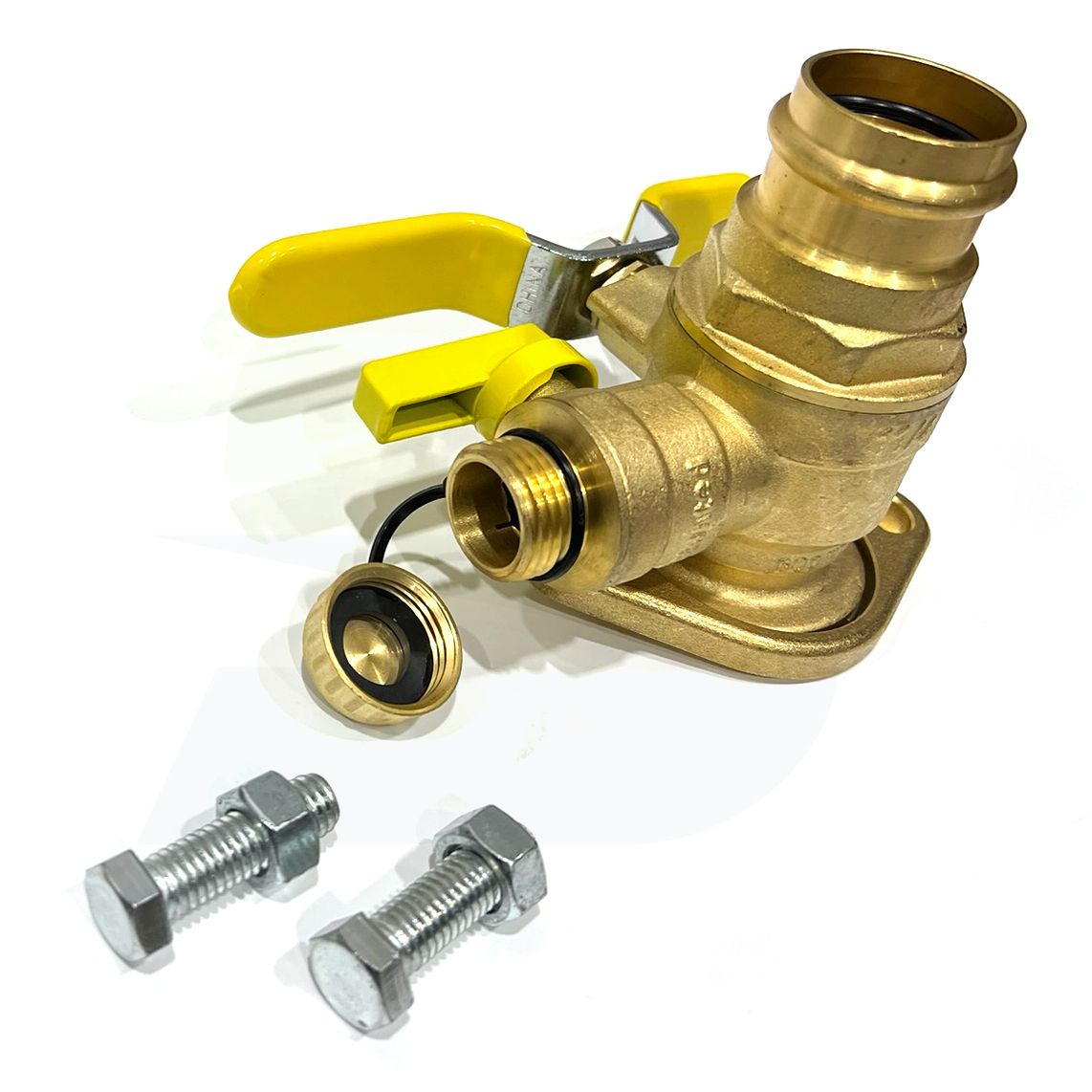 H-81415 - 1-1/4" Press x Flange Isolator w/ Drain & Rotating Flange