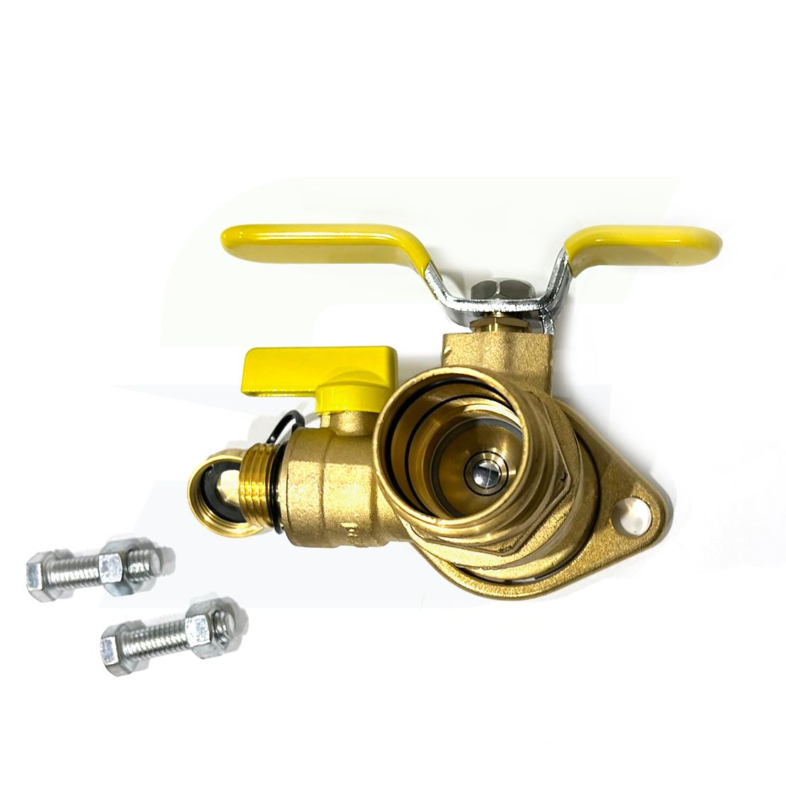 H-81415 - 1-1/4" Press x Flange Isolator w/ Drain & Rotating Flange