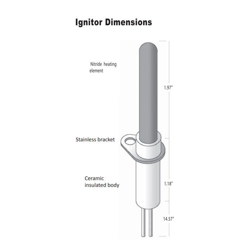 21D64-2 - HotRod Series Universal Hot Surface Ignitor