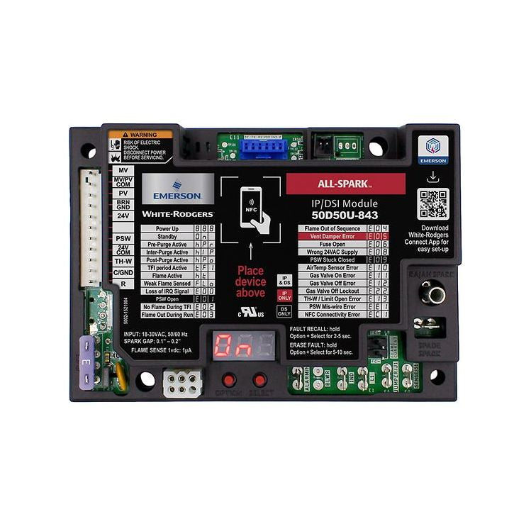 Spark Igniter Module All-Spark Intermittent Pilot Direct Spark Ignition Module 50D50U-843 ...