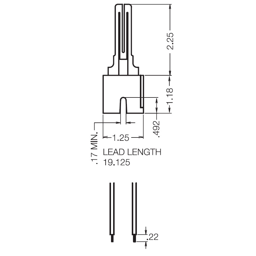767A-371 - Direct OEM Replacement Carbide Ignitor - Armstrong, York, Trane