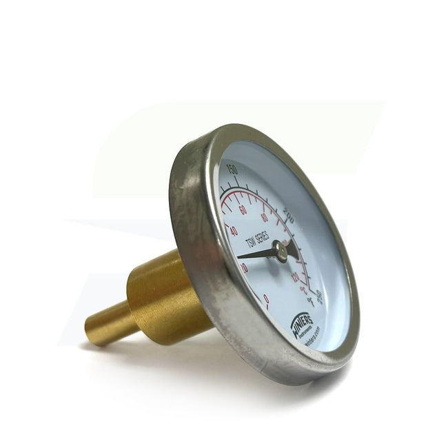 260967 - Thermometer with 3/4" Solder Well Fitting