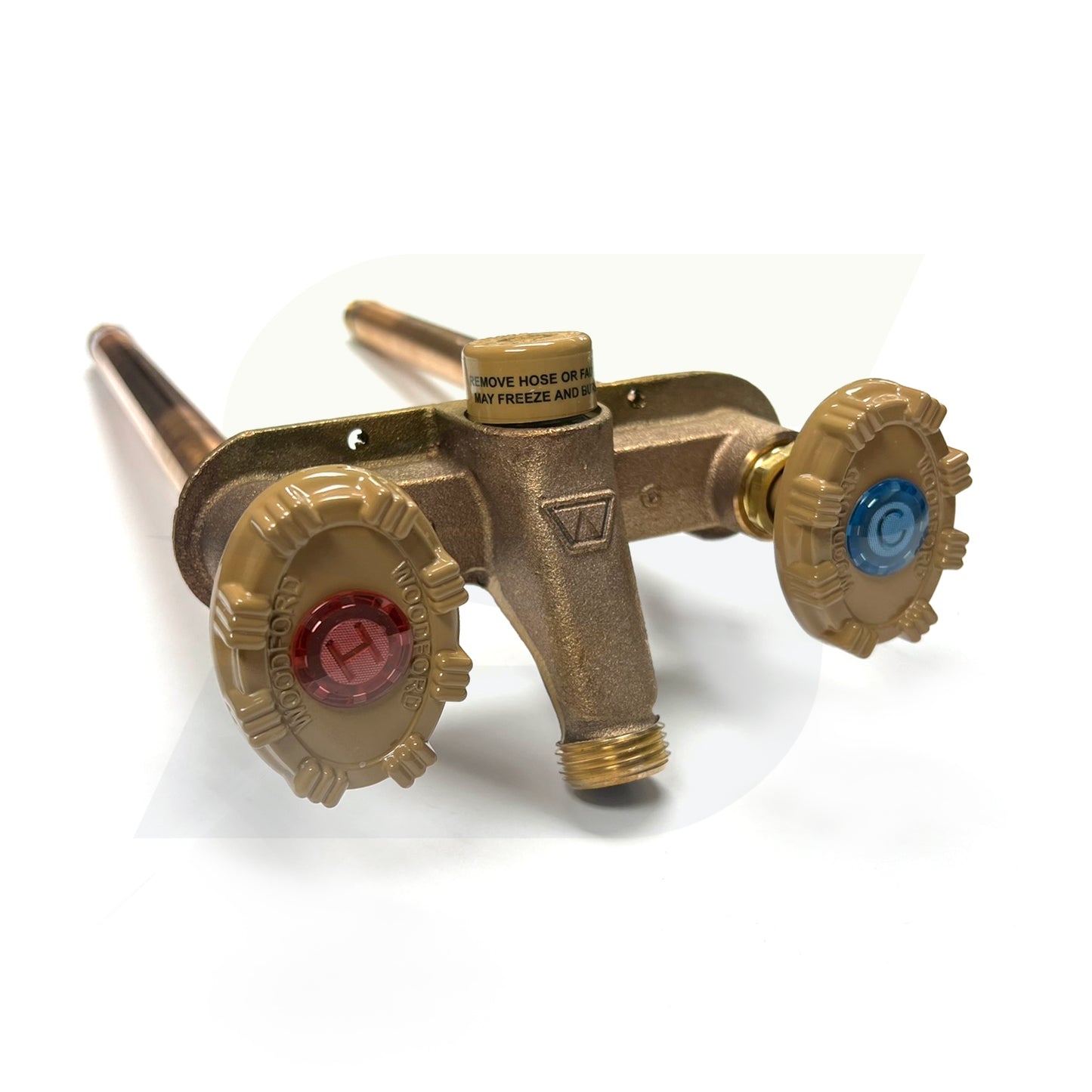 Model 22 1/2" MPT or 1/2" Female Sweat Horizontal Freezeless Wall Faucet for 8" Wall Thickness