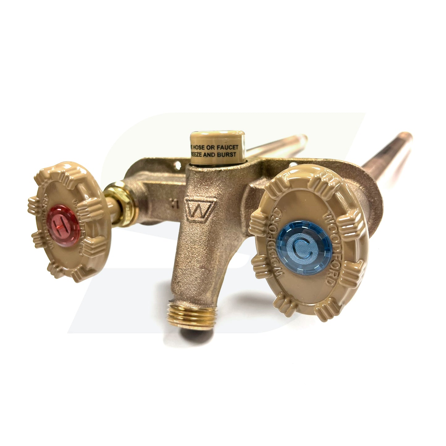 Model 22 1/2" MPT or 1/2" Female Sweat Horizontal Freezeless Wall Faucet for 8" Wall Thickness