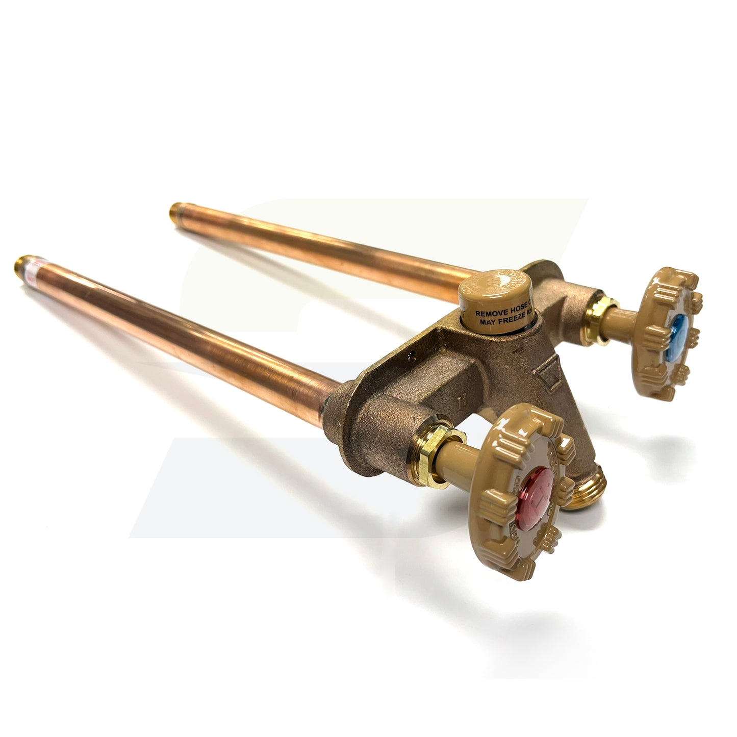 Model 22 1/2" MPT or 1/2" Female Sweat Horizontal Freezeless Wall Faucet for 8" Wall Thickness