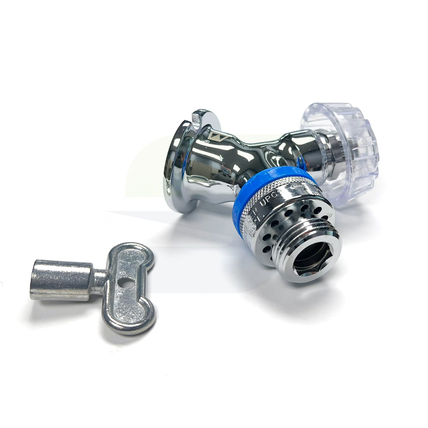 Model 24P - 1/2" FPT Mild Climate Anti-Siphon Wall Faucet - Polished Chrome