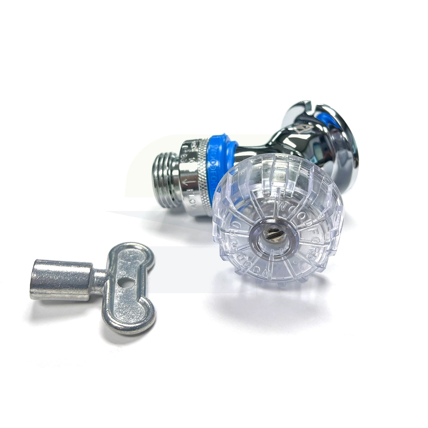 Model 24P - 1/2" FPT Mild Climate Anti-Siphon Wall Faucet - Polished Chrome