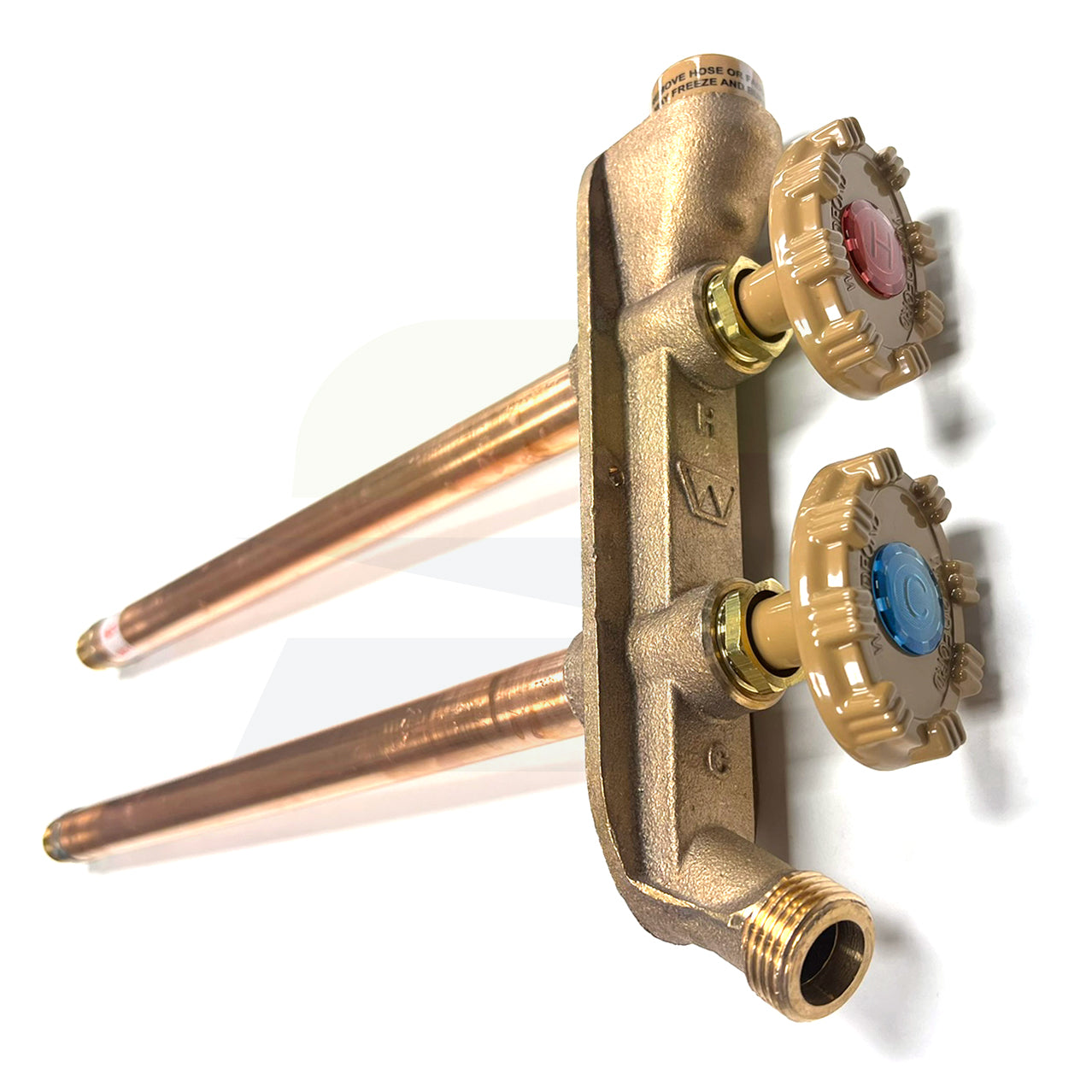 Model 22 1/2" MPT or 1/2" Female Sweat Vertical Freezeless Wall Faucet for 12" Wall Thickness