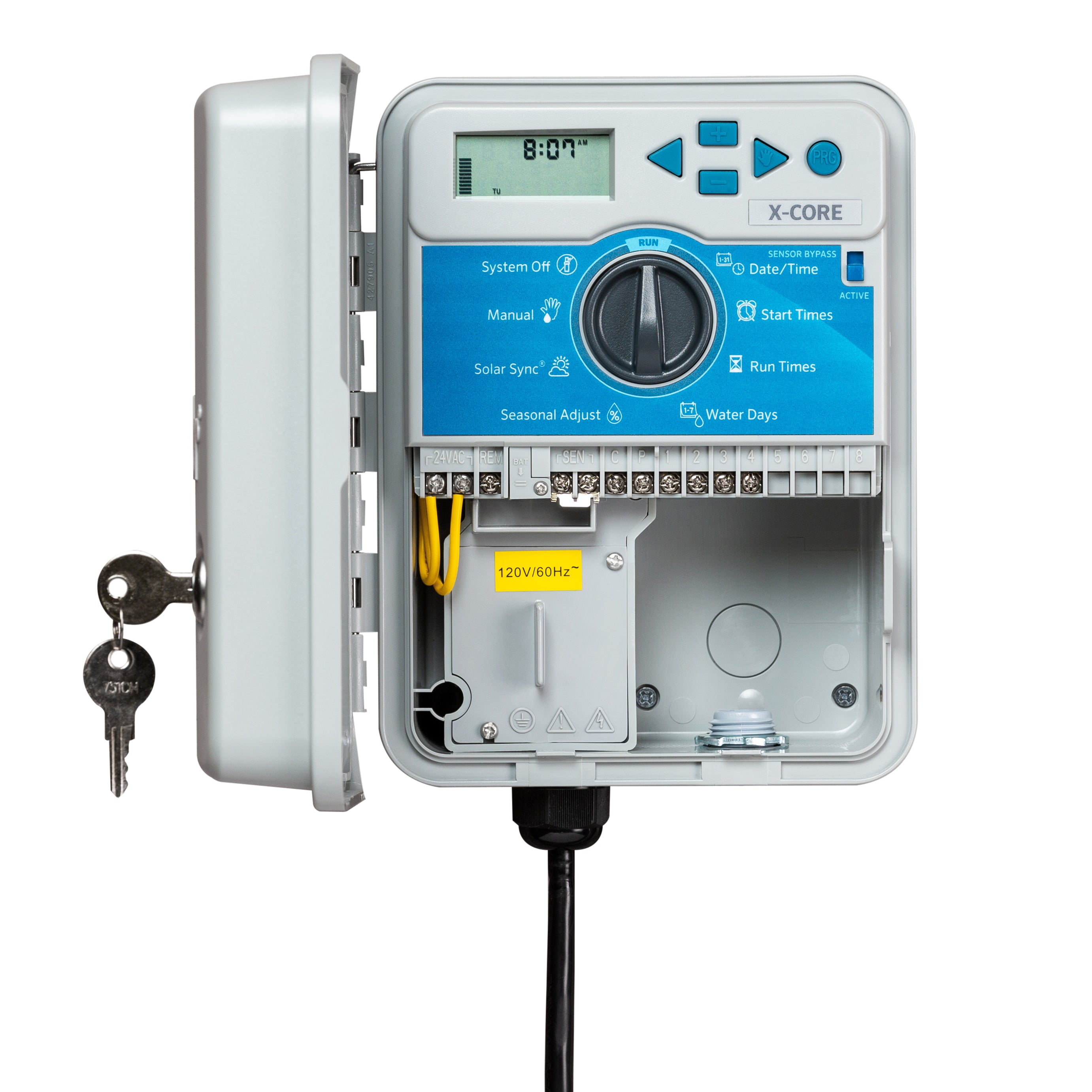 XC-800 - X-CORE 8-Station 120 VAC Outdoor Controller – SupplyStop.com