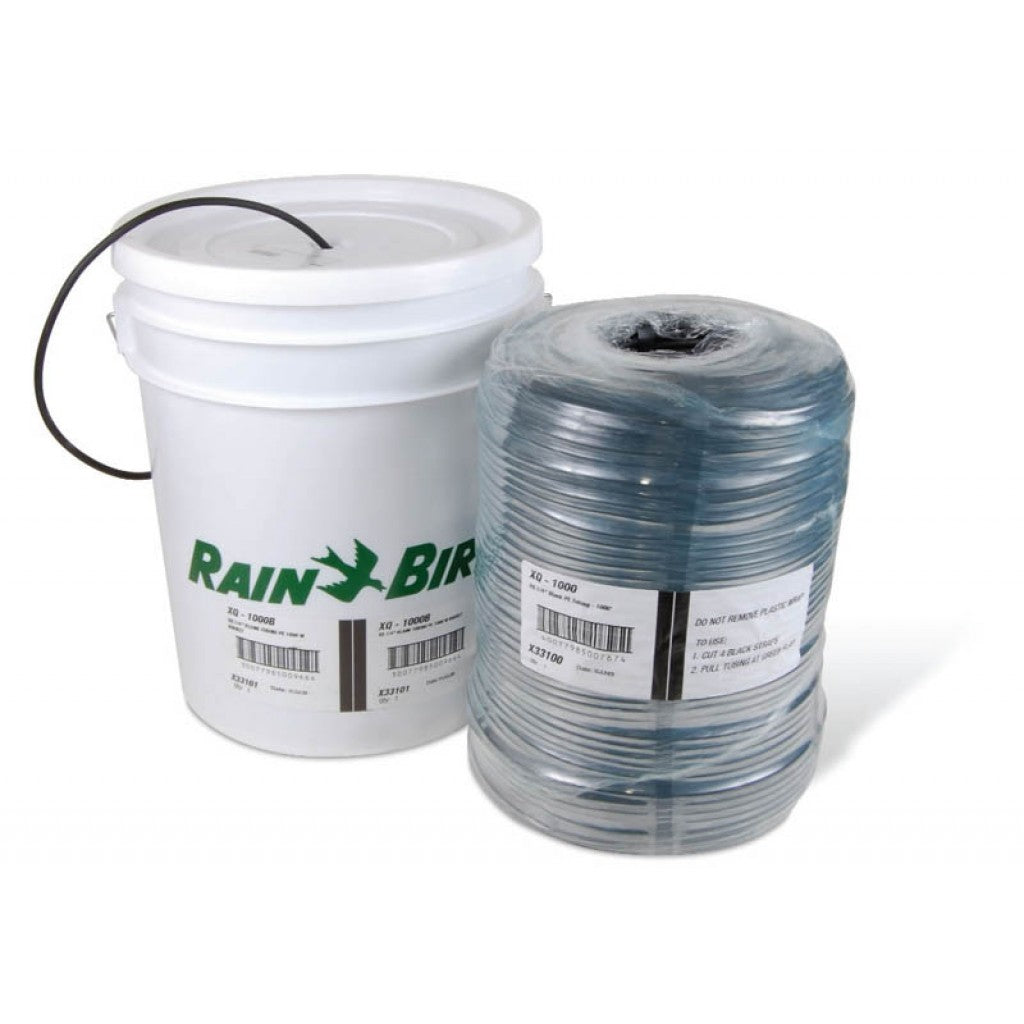 XQ1000B - 1/4 in. Polyethylene XQ Drip Distribution Tubing - 1,000 ft. Coil in Bucket