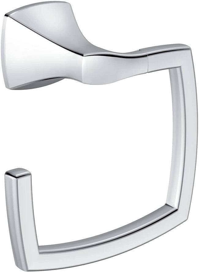 YB5186CH - Voss 6" Bathroom Hand Towel Ring in Chrome