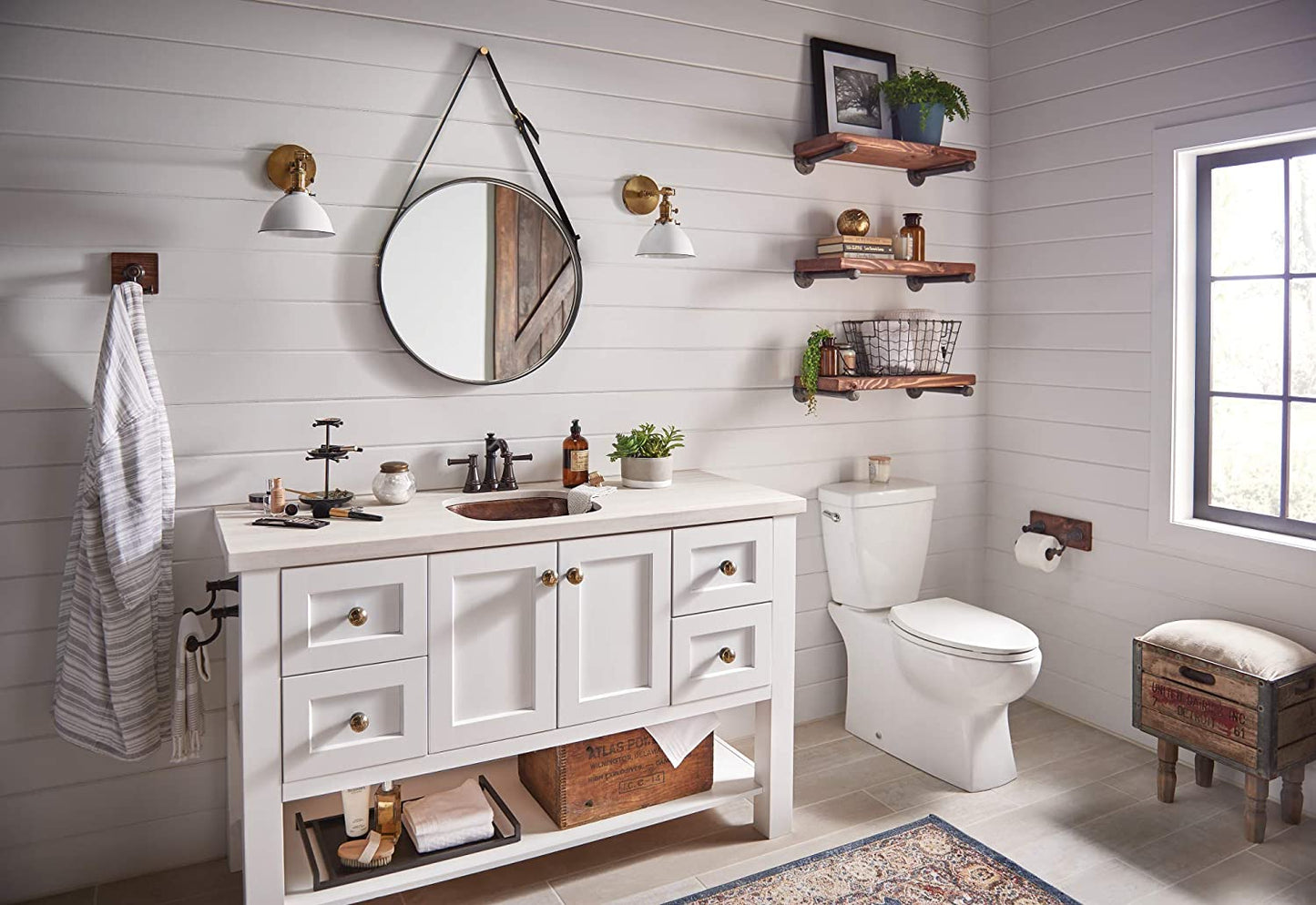 YB6408ORB - Belfield 6" Pivoting Toilet Paper Holder in Oil Rubbed Bronze