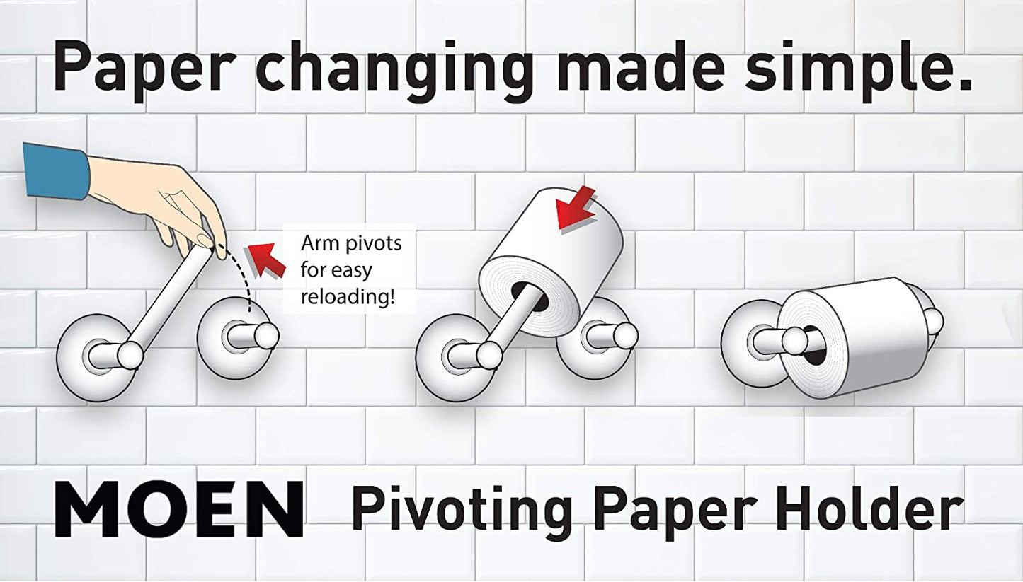 YB6408ORB - Belfield 6" Pivoting Toilet Paper Holder in Oil Rubbed Bronze