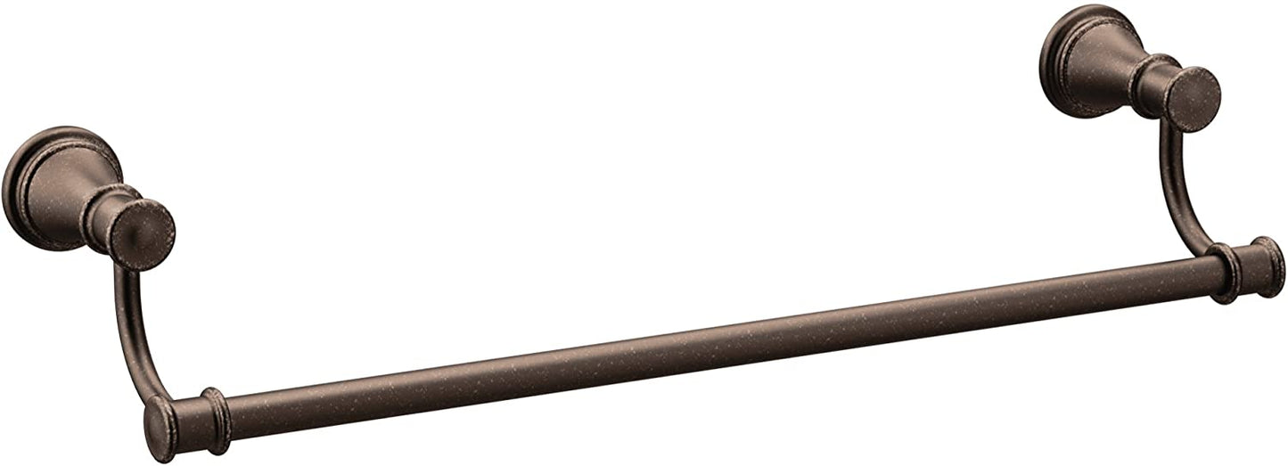 Moen YB6418ORB - 18" Bathroom Towel Bar in Oil Rubbed Bronze