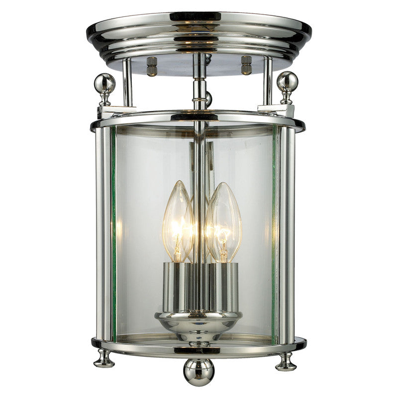 Z-Lite 134F - Wyndham 3 Light 9" Flush Mount