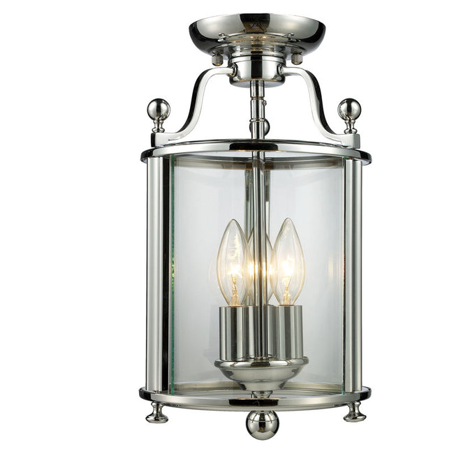 Z-Lite 134SF - Wyndham 3 Light 9" Flush Mount